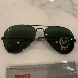 Ray Ban Aviator Sunglasses NWT